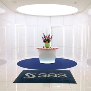 SAS Custom Floor Mat with Logo - Office Floor Mats