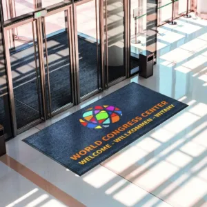 Word Congress Centre Custom Logo Door Mat