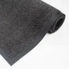 Heavy-duty rubber-backed mat rolled - black/grey