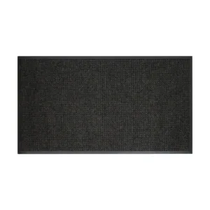 Charcoal Black WaterHog Outdoor Absorbent Dirt Trapper Mat