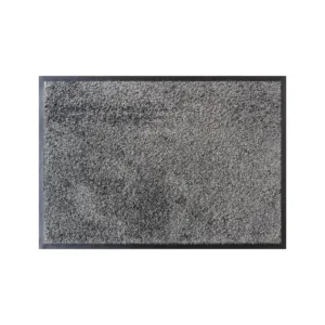 Grey Premium Rubber-Backed Mat - Heavy Duty Entrance Mats
