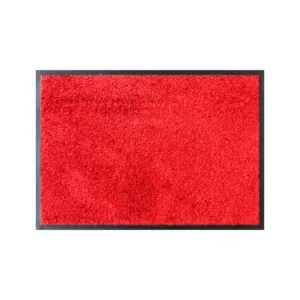 Red Premium Rubber-Backed Mat - Heavy Duty Entrance Mats