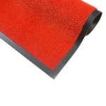 Red Premium Heavy Duty Rubber-Backed Floor Mat Rolled