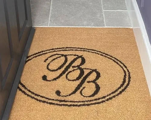 Custom Coir Logo Mat