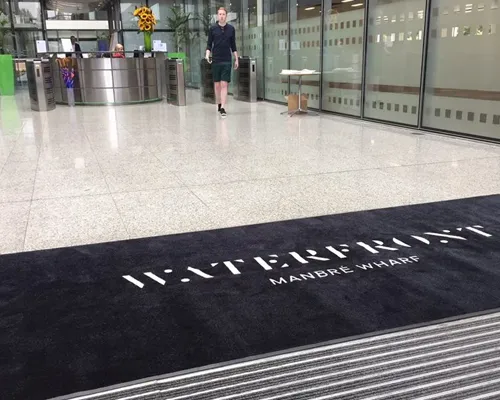 Waterfront Manbre Wharf Custom Logo Mta